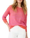 Nic + Zoe Nic+zoe Petite Striped Up Supersoft Sweater