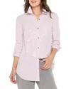 Nic + Zoe Nic+zoe Subtle Shine Blouse In Multi