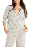 Nic + Zoe Subtle Swirl Top In Multi