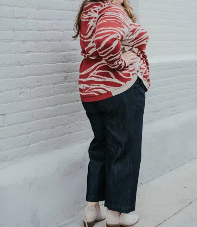 Nic + Zoe Summer Day Denim Pant - Plus In Black In Blue