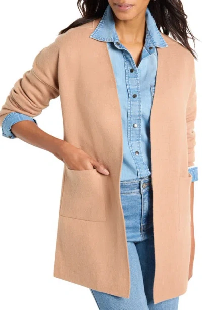 NIC + ZOE NIC+ZOE SUNSET BREEZE PATCH POCKET CARDIGAN