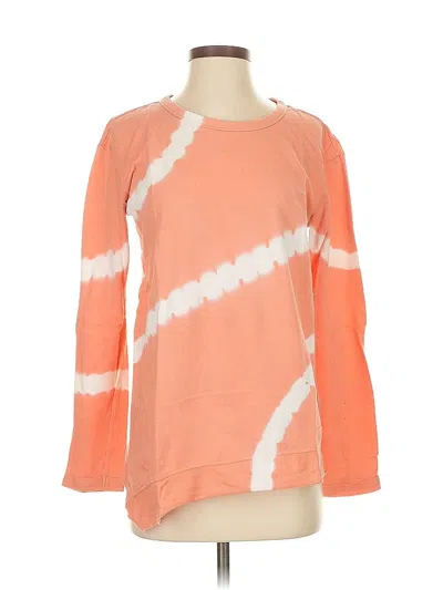 Pre-owned Nic + Zoe Sweatshirt In Orange