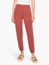 Nic + Zoe Sweet Dreams Jogger Pants In Rosewood
