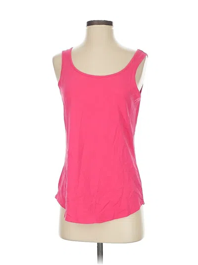 Nic + Zoe Tank Top Pink Strapless Neckline Tops