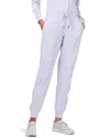 Nic + Zoe Tech Stretch Ruched Jogger In Wisteria Heather