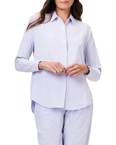 Nic + Zoe Nic+zoe Tech Stretch Shirt In Purple