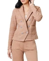 Nic + Zoe Textured Knit Blazer In Lark