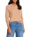 Nic + Zoe Nic+zoe Textured Sweater In Nude