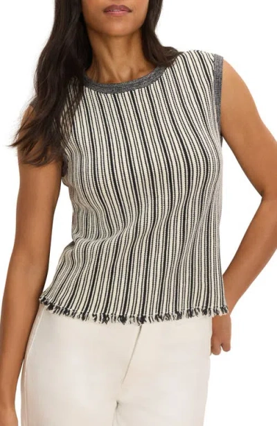 Nic + Zoe Nic+zoe This And That Sleeveless Sweater In Multi