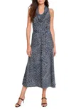 Nic + Zoe Nic+zoe Time Warp Dani Print Sleeveless Maxi Dress In Multi