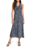 Nic + Zoe Nic+zoe Time Warp Dani Print Sleeveless Maxi Dress In Multi