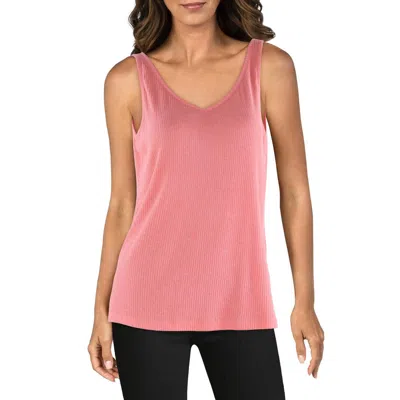 Nic + Zoe Tradewinds Womens Ribbed V-neck Tank Top