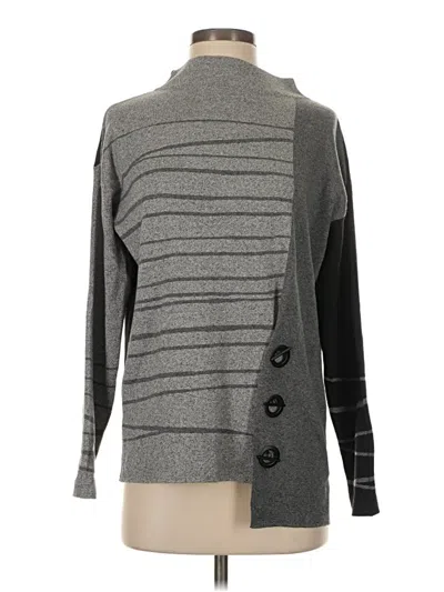 Pre-owned Nic + Zoe Turtleneck Sweater In Gray