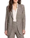 Nic + Zoe Nic+zoe City Tweed Blazer In Gray