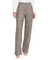 Nic + Zoe Lenox Wide Leg Tweed Pant In Neutral Mix In Neutral Mix