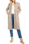 Nic + Zoe Nic+zoe Tweed Knit Topcoat In Neutral