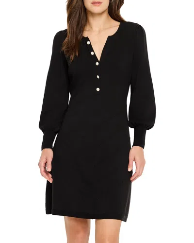 Nic + Zoe Nic+zoe Petite Twirl Time Dress In Black