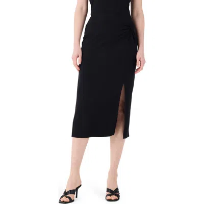NIC + ZOE NIC+ZOE TWIST WAIST JERSEY MIDI SKIRT