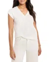 Nic + Zoe Nic+zoe V-neck Tank In White