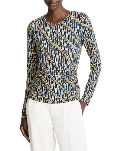 Nic + Zoe Nic+zoe Vintage Batik Drape Top