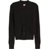 Nic + Zoe Nic+zoe Vital Tweed Waffle Stitch Cardigan In Black Mix