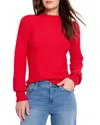 Nic + Zoe Nic+zoe Sequin Stitch Sweater In Amaryllis