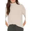 Nic + Zoe Nic+zoe Waffle Stitch Tuck Sweater In Gray