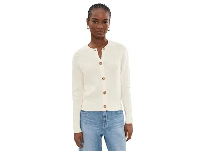 Nic + Zoe Waffle Tuck Cardigan In Neutral