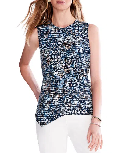 Nic + Zoe Nic+zoe Water Drops Tank In Blue