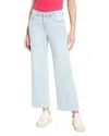 Nic + Zoe Nic+zoe Weekend Raw Hem Ankle Wide Leg Jeans