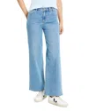 Nic + Zoe Nic+zoe Weekend High Rise Wide Leg Jeans In Skyline In Skyline