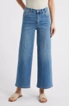 Nic + Zoe Nic+zoe Weekend High Rise Wide Leg Jeans In Skyline In Blue