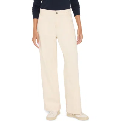 Nic + Zoe Nic+zoe Weekend Wide Leg Jeans In Neutral