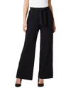 Nic + Zoe Polished Belted Jersey Wide Leg Pants
