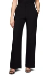 Nic + Zoe Nic+zoe Wide Leg Scuba Knit Pants In Black