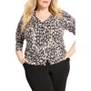 Nic + Zoe Nic+zoe Wild Dot Cardigan In Multi