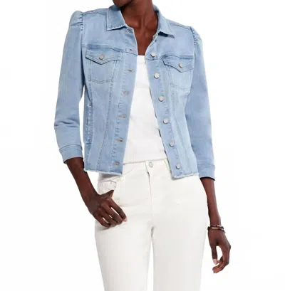 Nic + Zoe Women's Denim Jacket In Breeze In Blue
