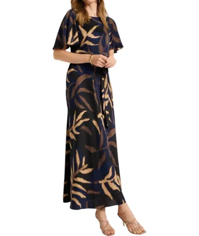 Nic + Zoe Women's Midnight Fern Brooke Dress In Indigo Multi In Black
