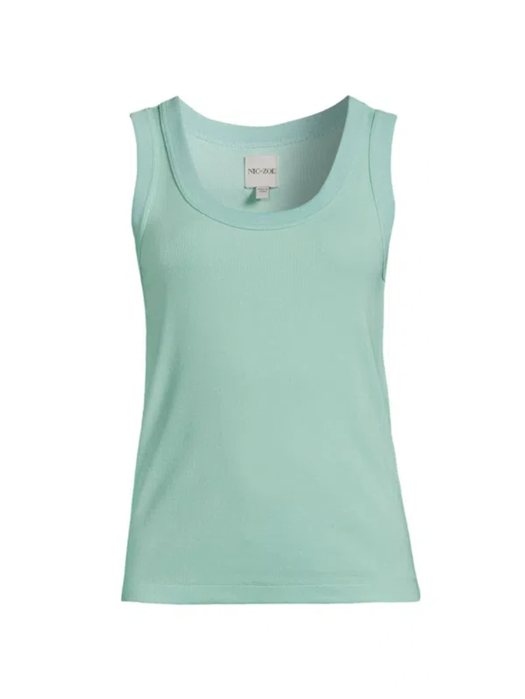 NIC & ZOE Women's Perfect Scoop Tank Top - Stretch Knit Jersey, Bra-Friendly, Versatile Basic For Layering