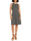 Nic + Zoe Womens Daytime Mini Sundress In Multi