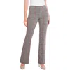 Nic + Zoe Sketched Plaid Bootcut Pant In Neutral Multi In Multi
