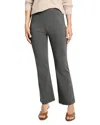 Nic + Zoe Nic+zoe Wonderstretch Bootcut Pants In Gray