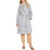 Nic + Zoe Nic+zoe Belted Wrap Coat In Gray