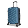 Nicci 20" Carry-on Luggage Highlander Collection In Blue