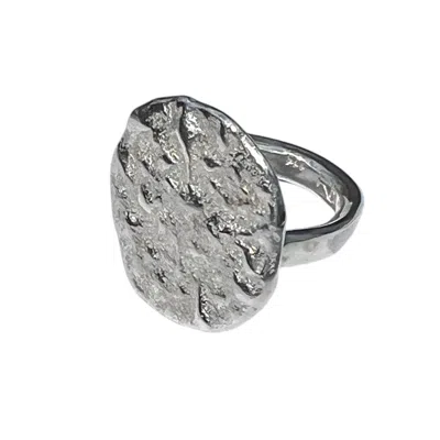 Nicci Bethell Women's Rome Ring In Silver