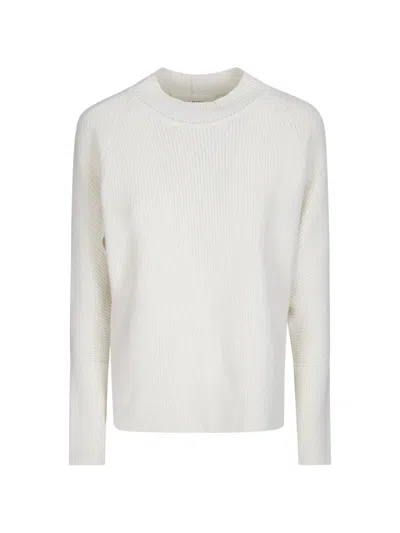 Niccolò Pasqualetti Ala Ribbed-knit Sweater In White