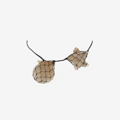 Niccolò Pasqualetti Alabaster Sculptural Necklace In Beige