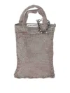 Niccolò Pasqualetti Macrame Tote In Silver