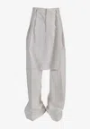 Niccolò Pasqualetti Brezza Skirt-style Pants In White