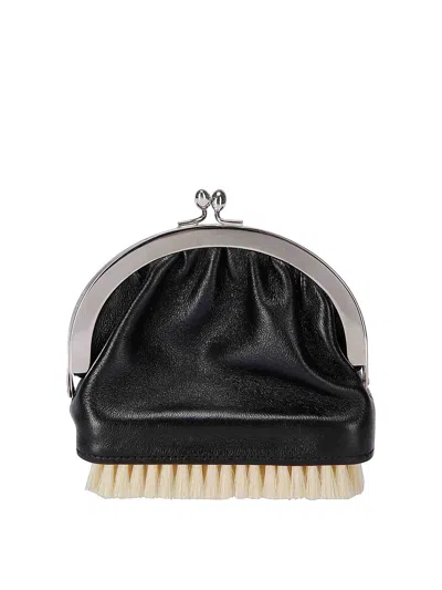 Niccolò Pasqualetti Brush Purse In Black